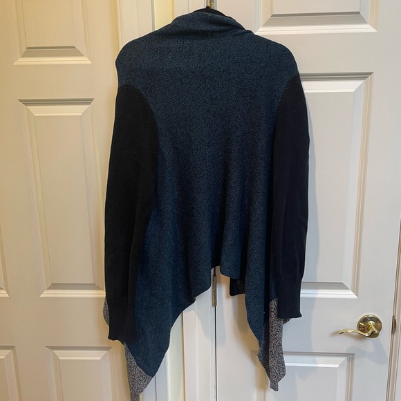 Cut25 by Yigal Azrouël Blue Cotton Cardigan - Picture 5 of 5